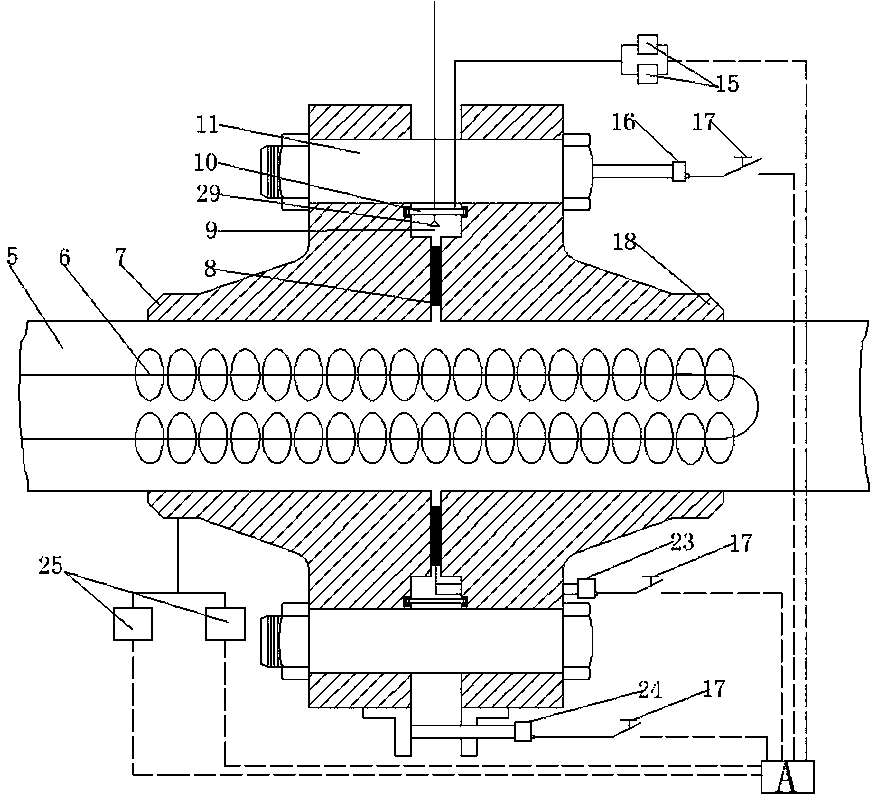 Apparatus for Testing Leakage Rates of Bolted Flange Connection Systems