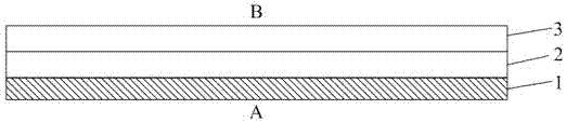 Water transfer printing backing paper having single-surface anti-adhesion characteristic and preparation method of water transfer printing backing paper