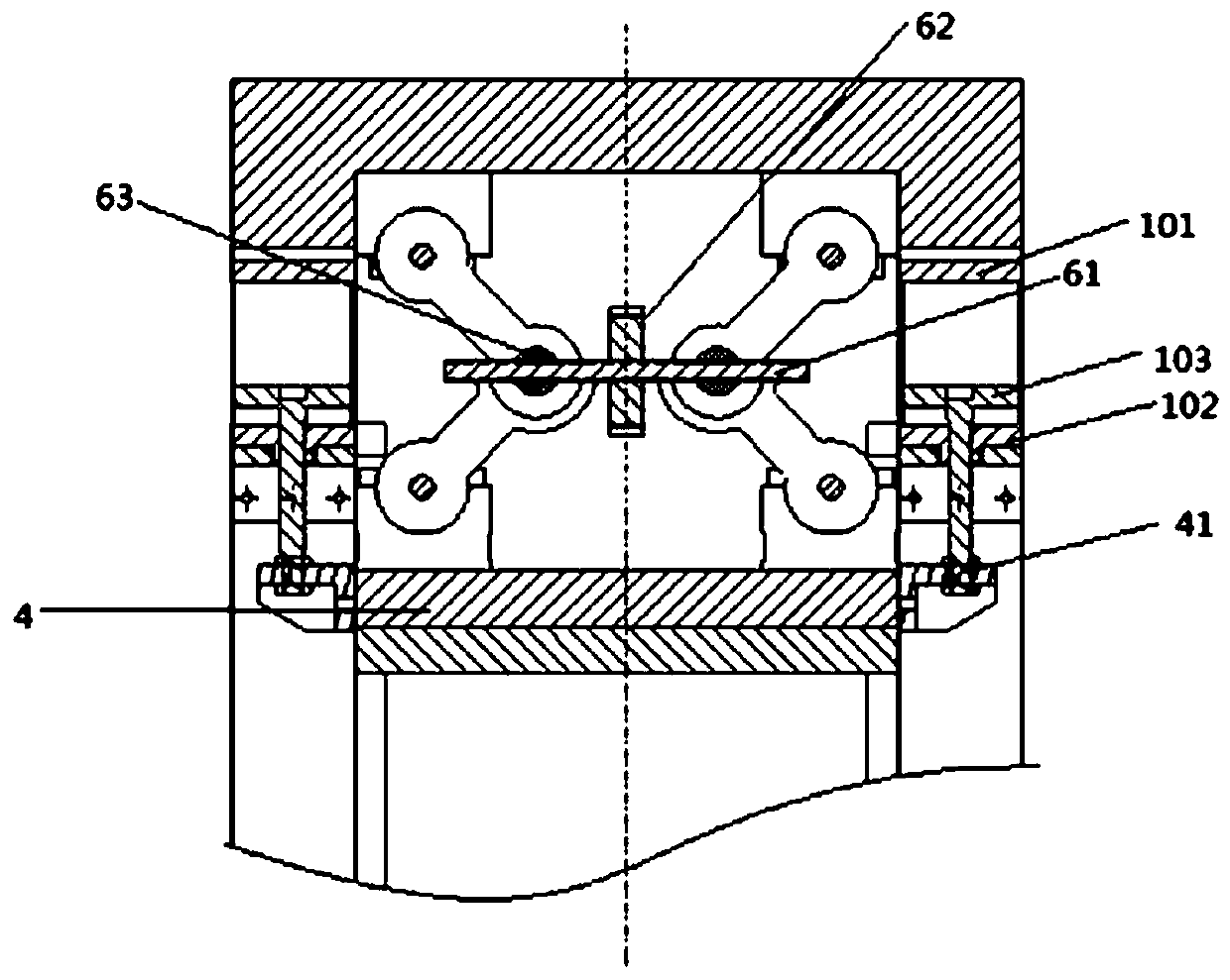 Screw direct-drive toggle type press