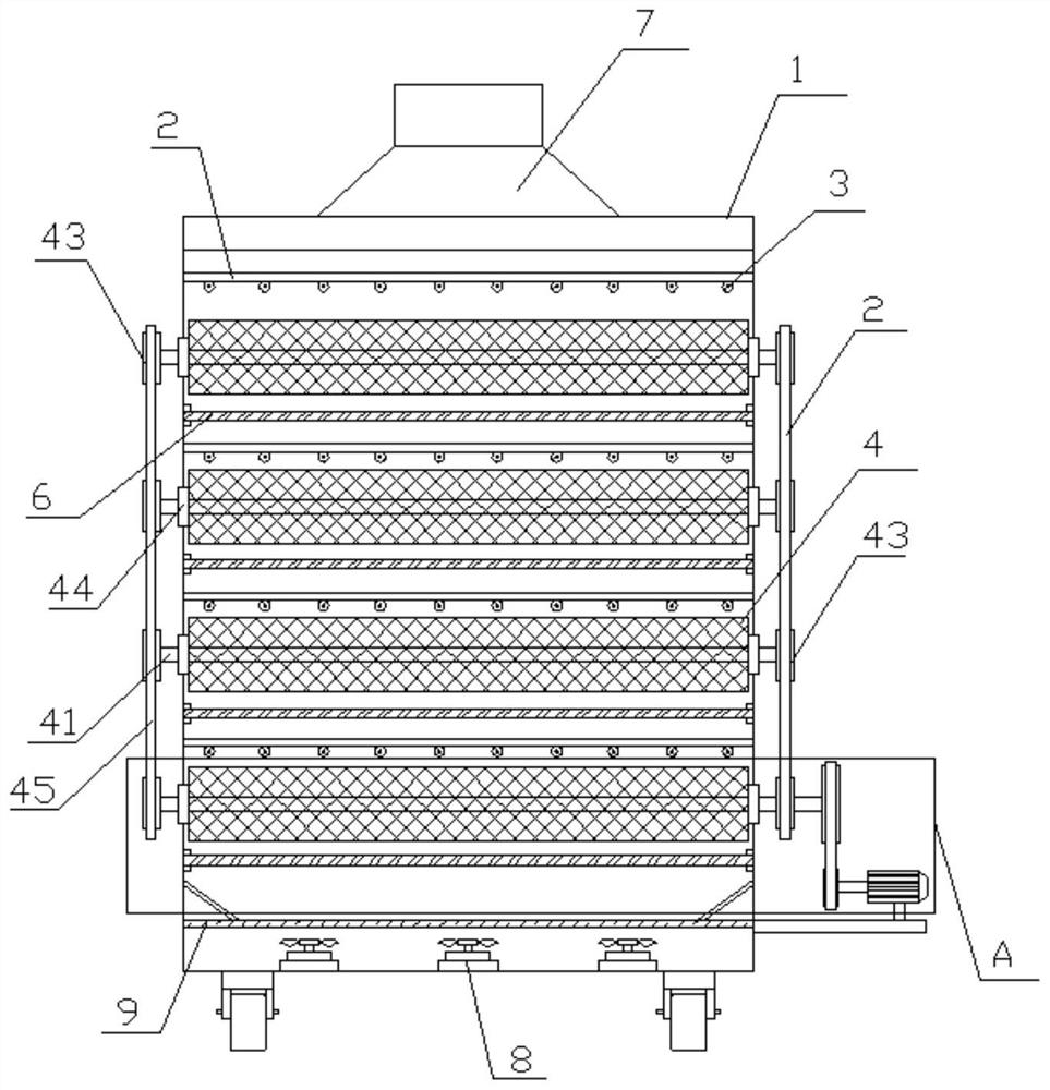 Black tea sunlight withering equipment with adjustable illumination intensity