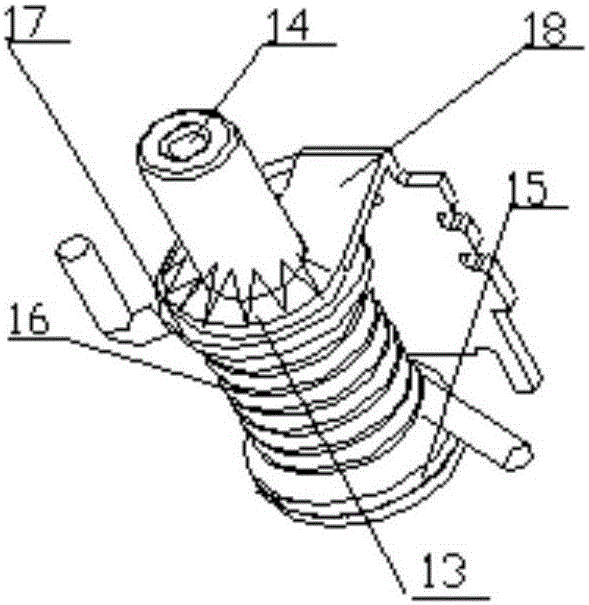 Automatic tin soldering mechanism of coil conductive assembly of low-voltage circuit breaker and welding system of coil conductive assembly of low-voltage circuit breaker