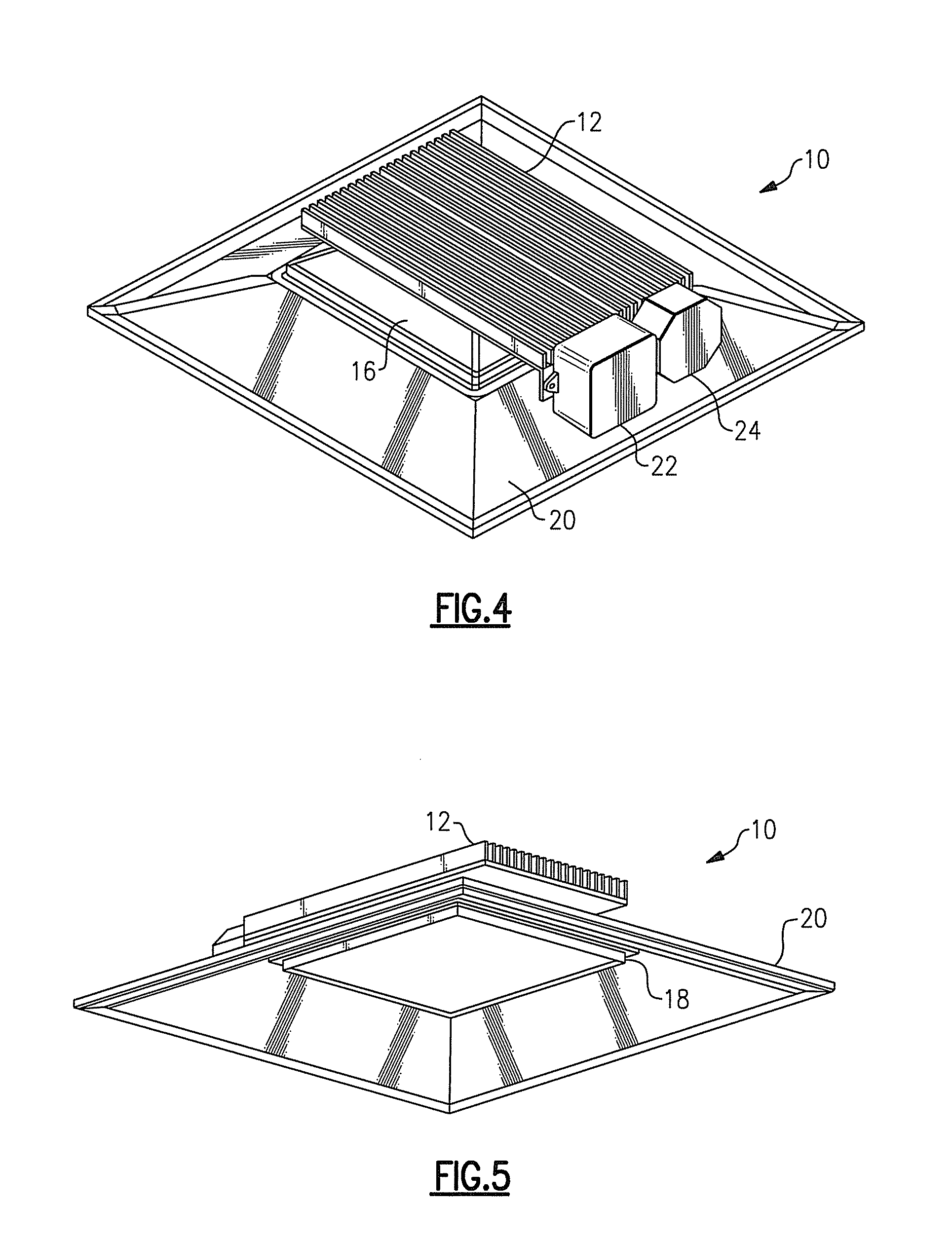 Light fixtures and lighting devices