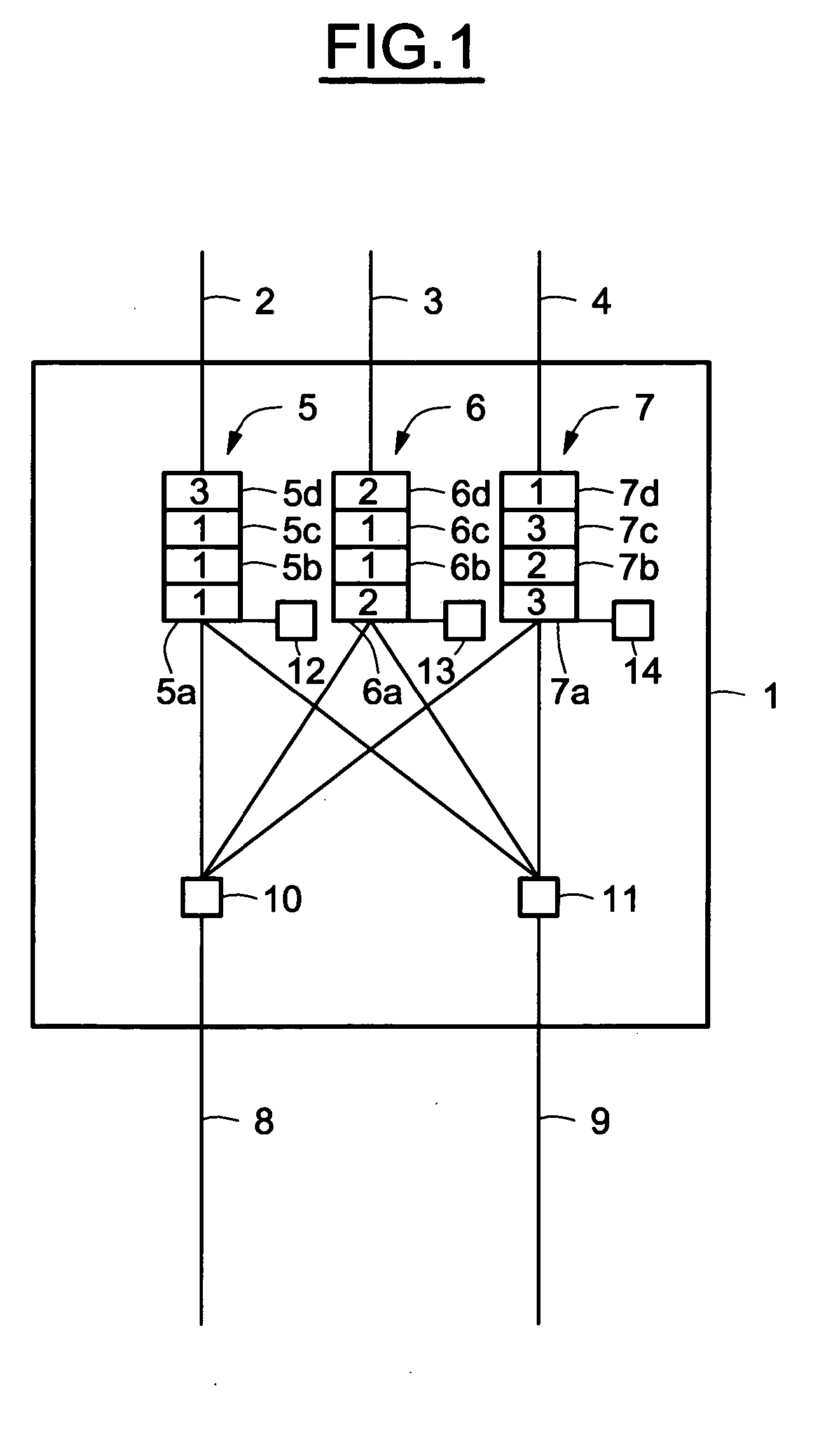 Method and device for managing priority during the transmission of a message