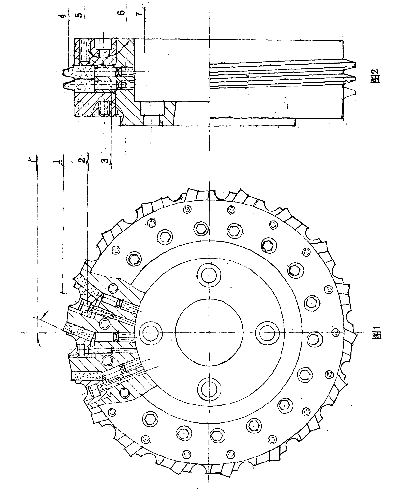 Hard-surface gear hobbing processing device