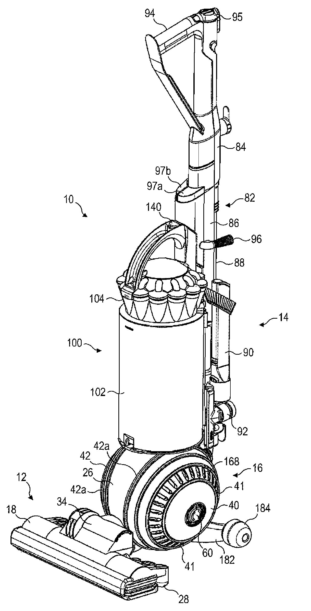 Surface treating appliance