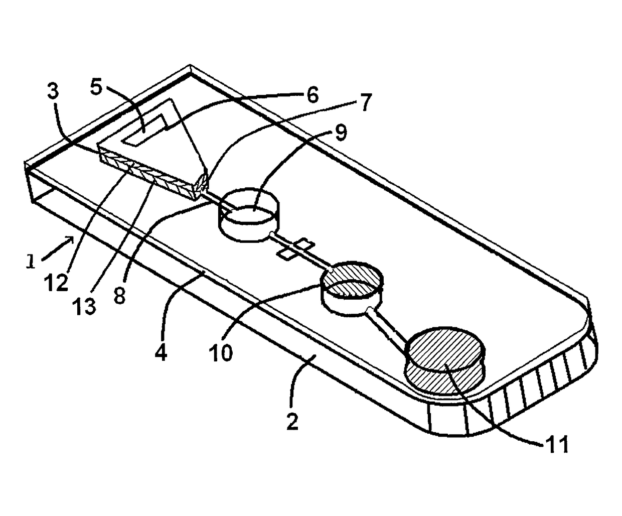 Rapid and efficient filtering whole blood in capillary flow device