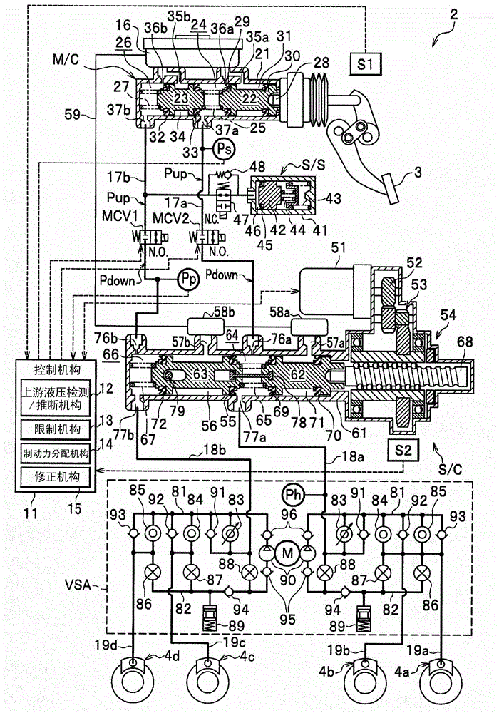 Vehicle braking system