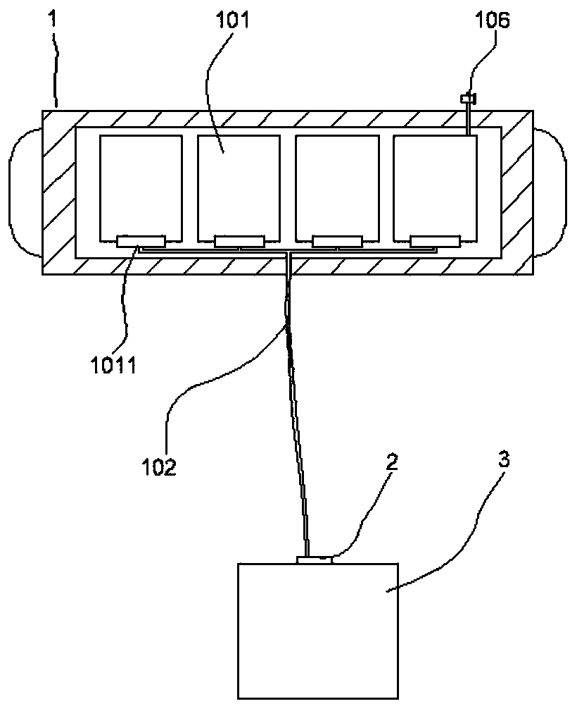 Tourniquet based on blood pressure automatic adjustment