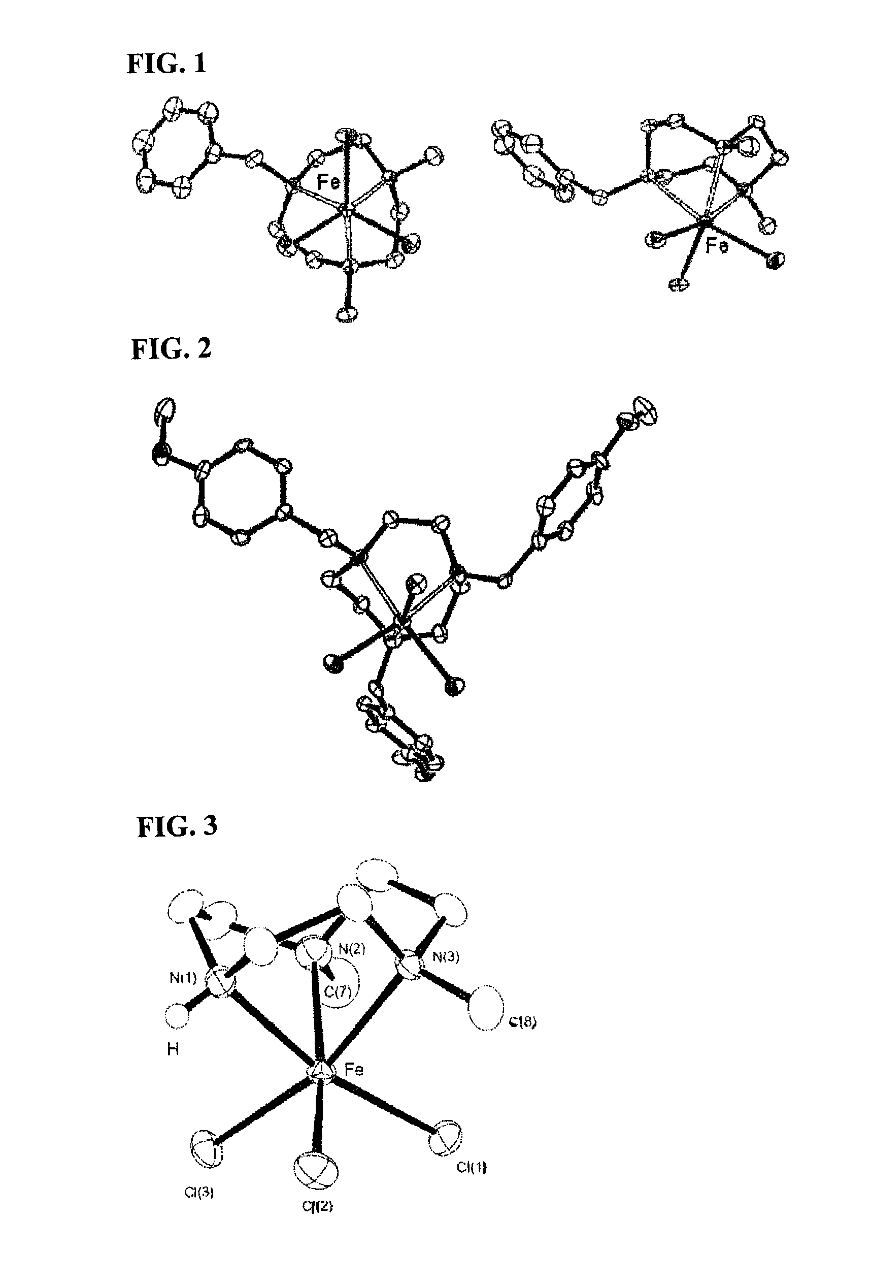 Process for production of polymers with iron complex catalyst