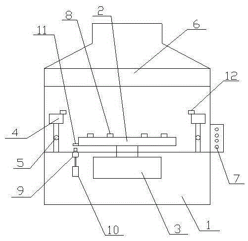 Automobile part welding workbench