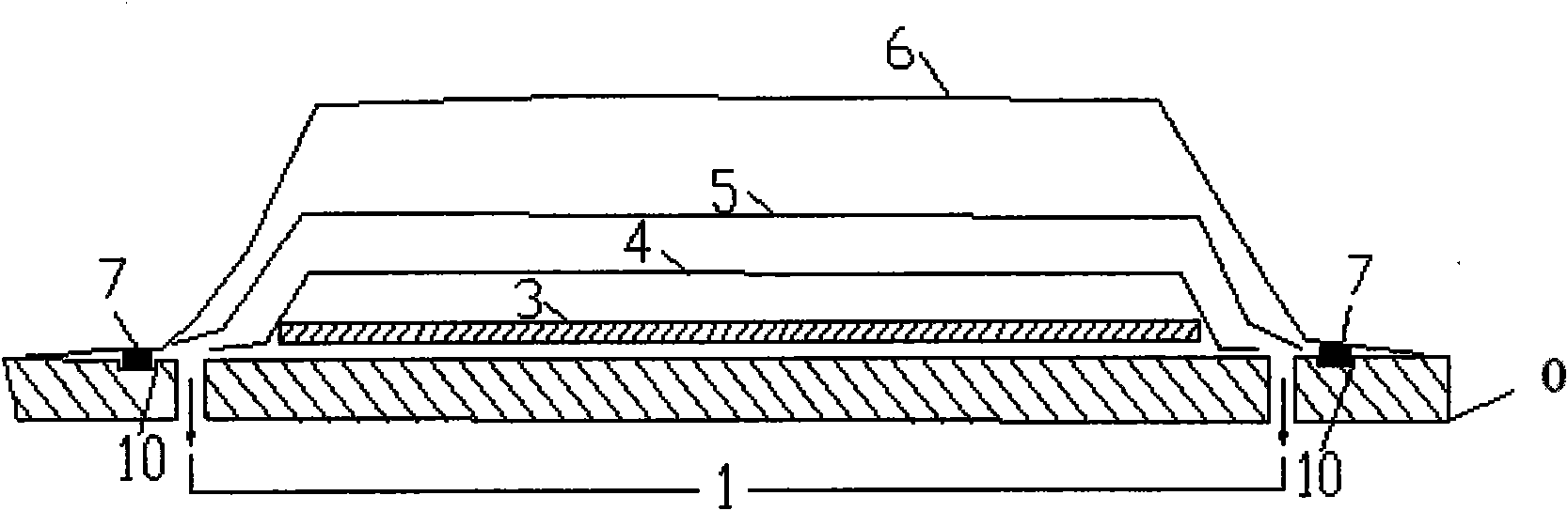 Encapsulation method for reducing vacuum leakage in composite material formation