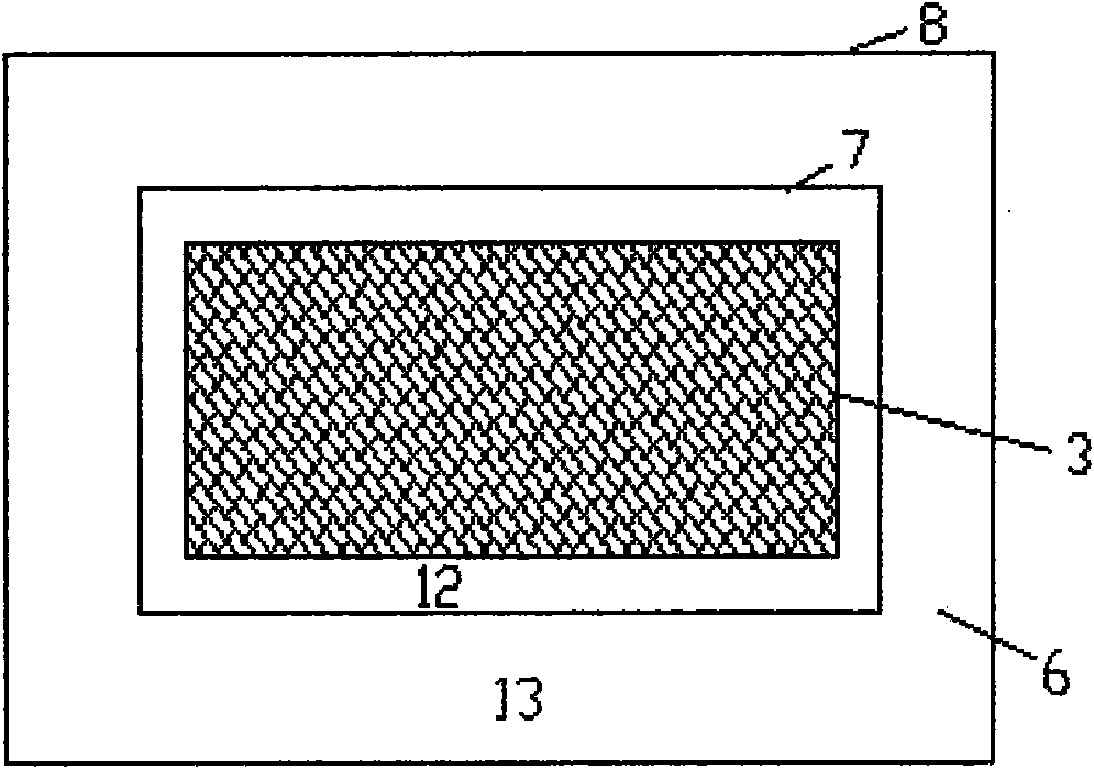 Encapsulation method for reducing vacuum leakage in composite material formation