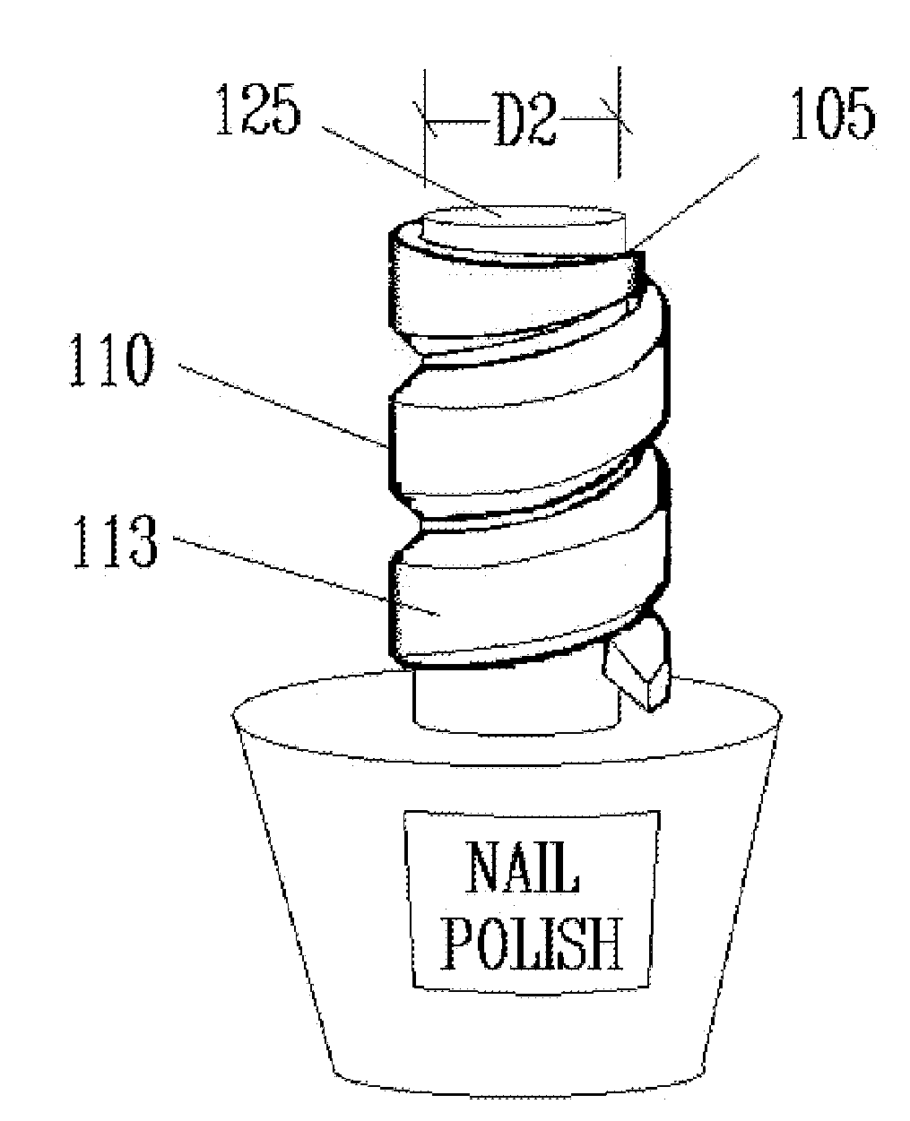 Spiral Nail Polish Opener