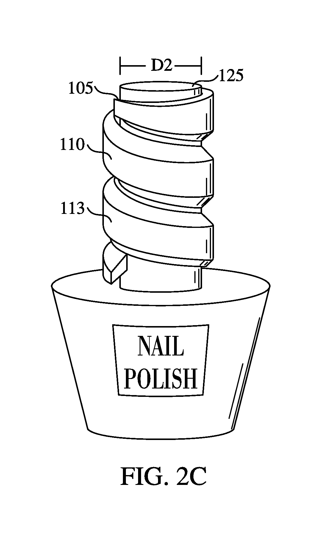 Spiral Nail Polish Opener