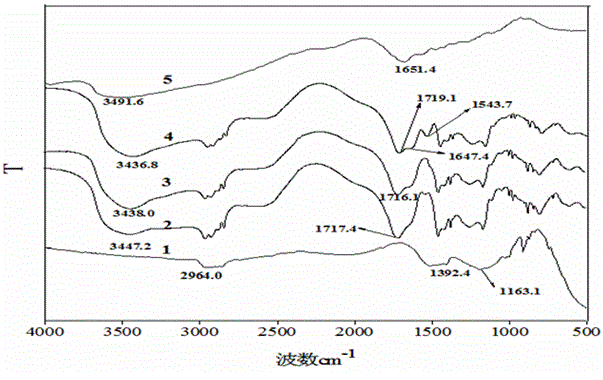 Adsorbing material for azide method coupling gelatin and preparation method of adsorbing material