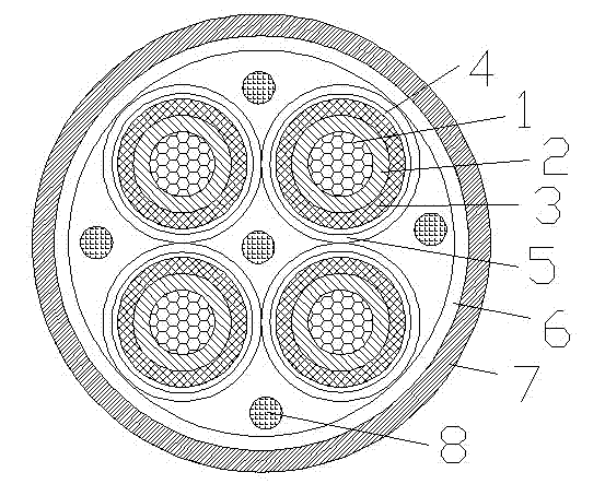 Aircraft engine measurement and control cable