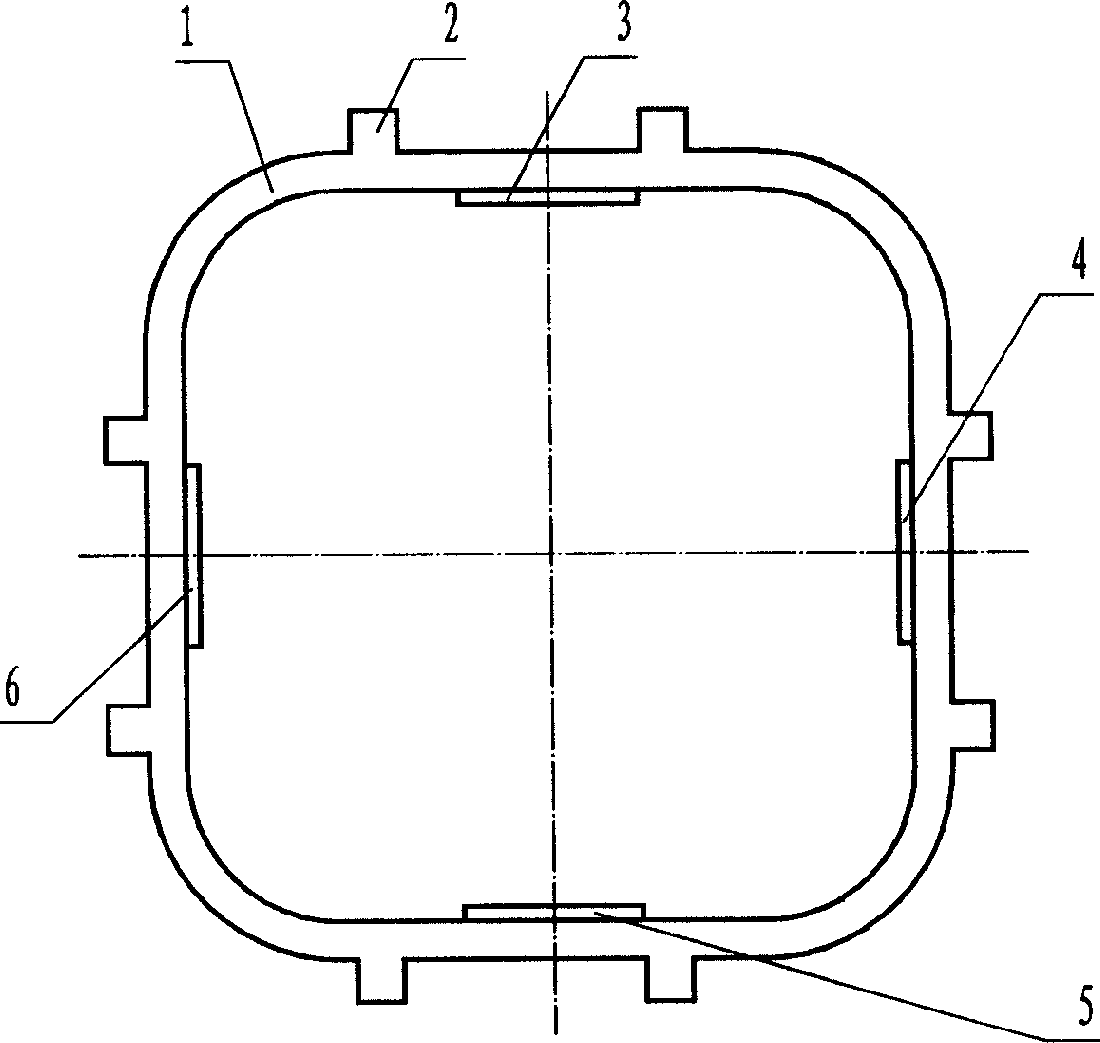 Annular standing wave linear ultrasonic motor oscillator