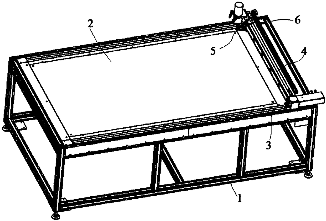 Processing method based on pre-correctable touch film processing equipment