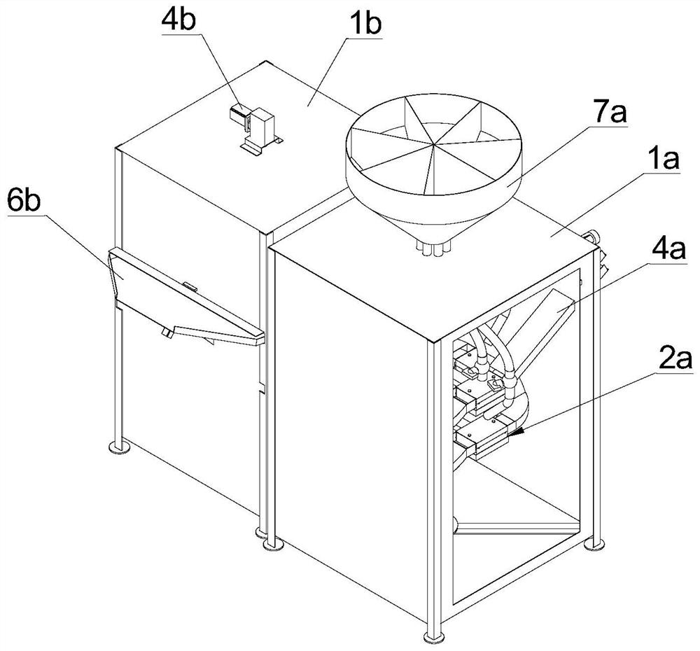 Integrated breeding device for hermetia illucens