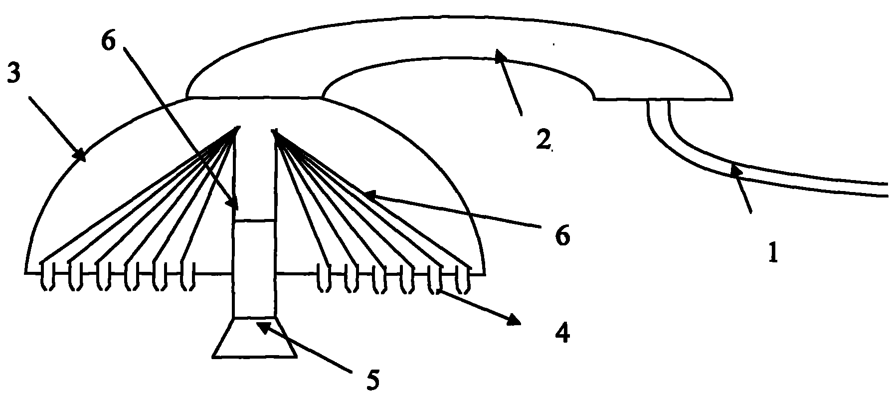 Sprinkler with adjustable sprinkling area