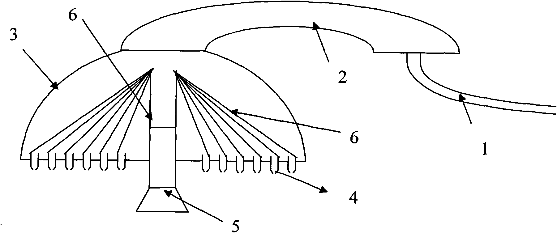 Sprinkler with adjustable sprinkling area