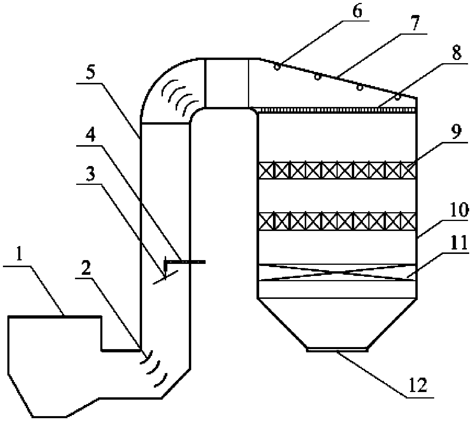 Method for optimizing gas-solid two-phase flow field and ammonia spraying of selective catalytic reduction denitration device