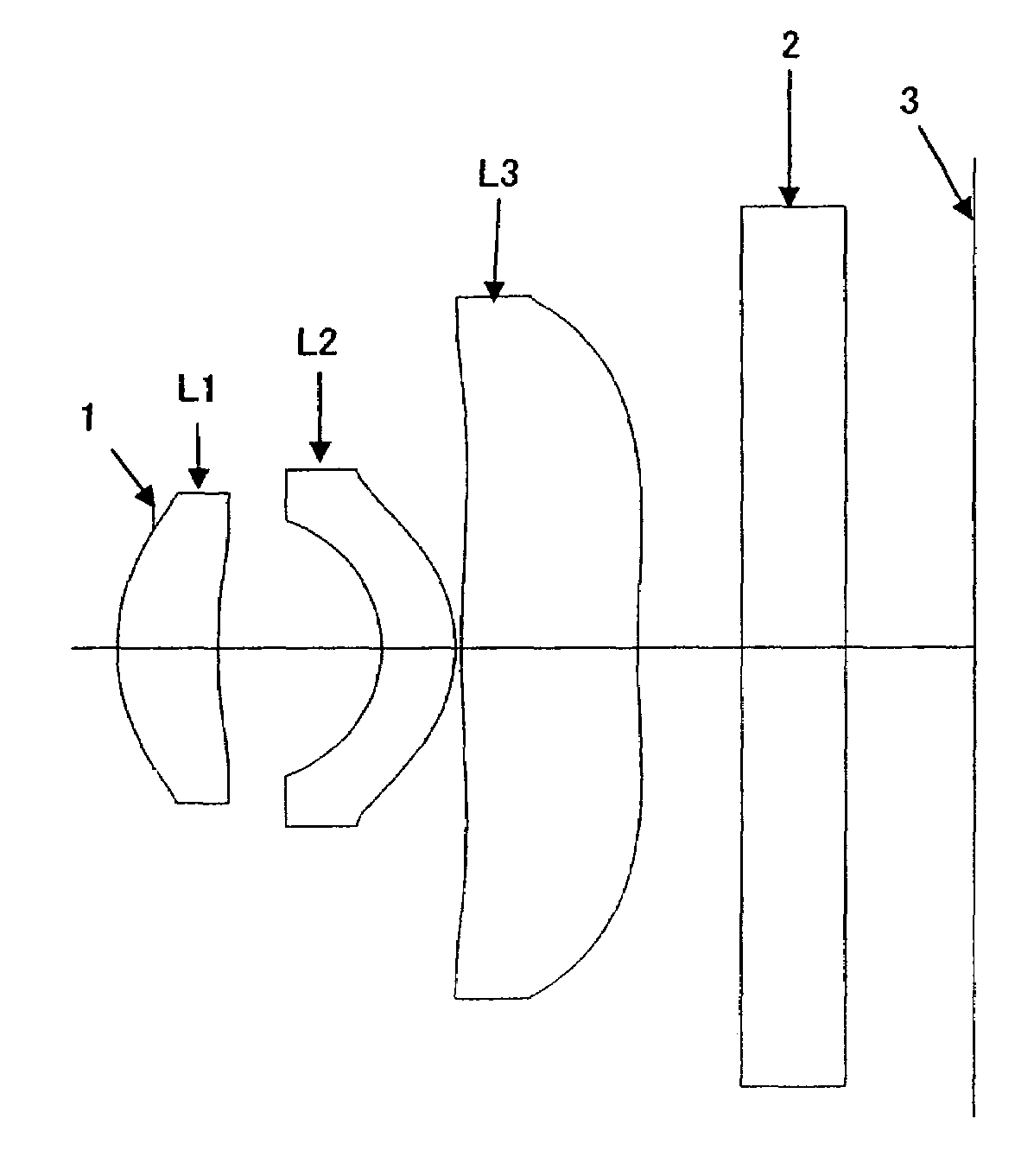 Aspherical type imaging lens array