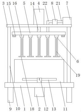 Motor rotor paint-dipping and drying equipment and operation method thereof