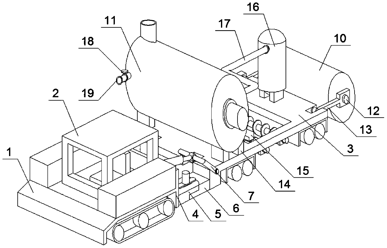 A construction method and equipment for asphalt concrete pavement of municipal roads