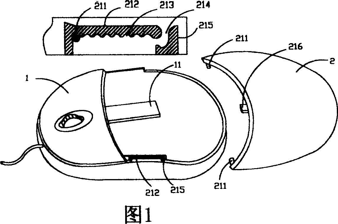 Telescopic mouse