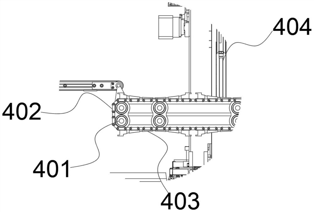 Dicing device of stinky mandarin fish processing equipment