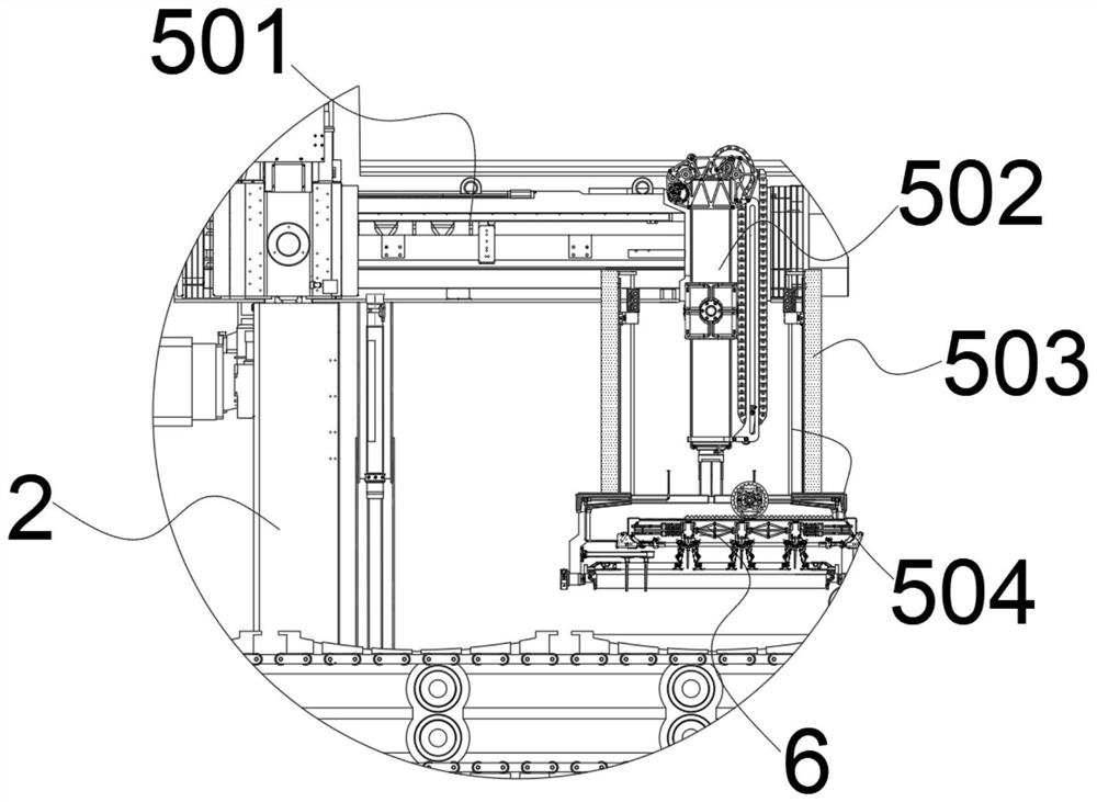 Dicing device of stinky mandarin fish processing equipment