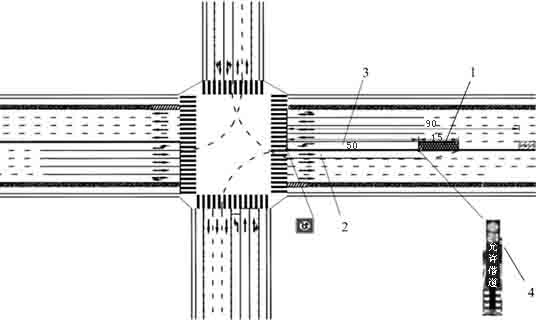 System and method for self-adaptive turning left by way of video detection