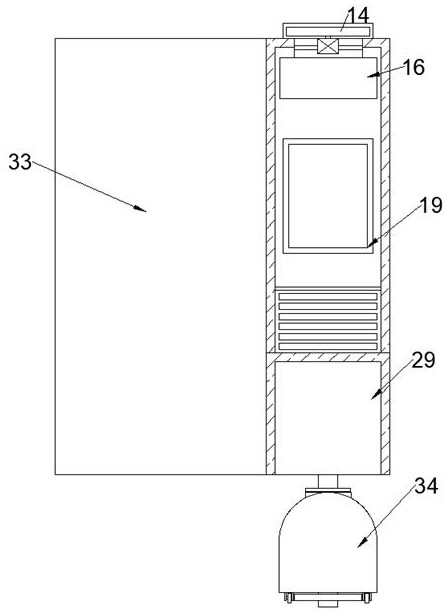 Corridor emergency fire disaster fire fighting box device