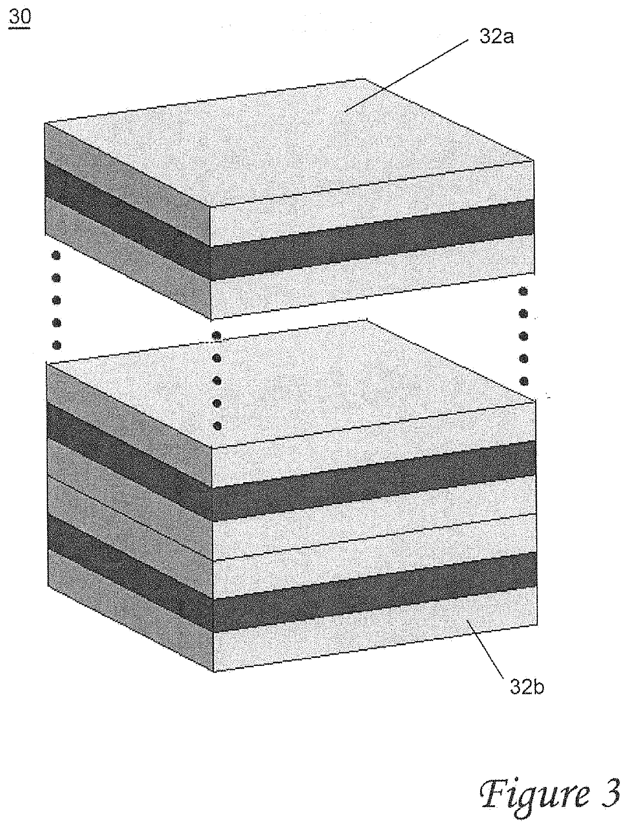 Method for fabricating a hyperbolic metamaterial having a near-zero refractive index in the optical regime