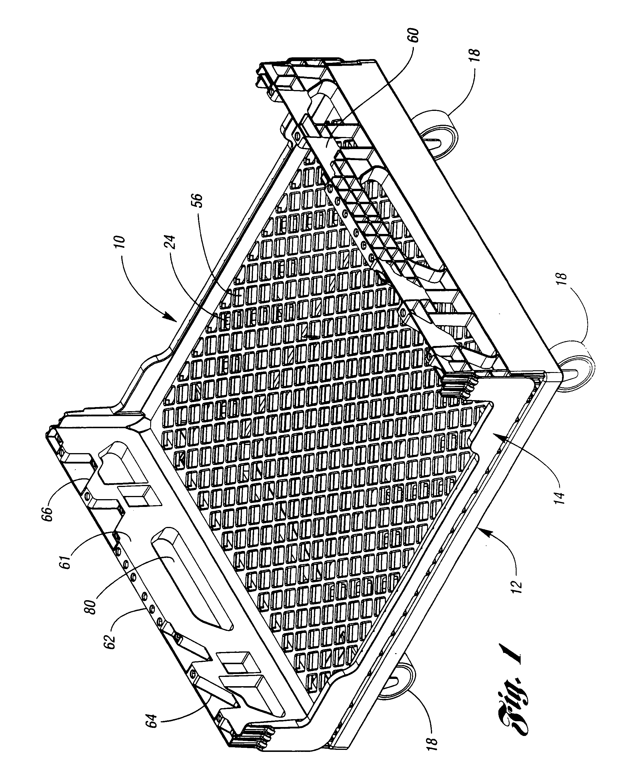 Tray and dolly assembly