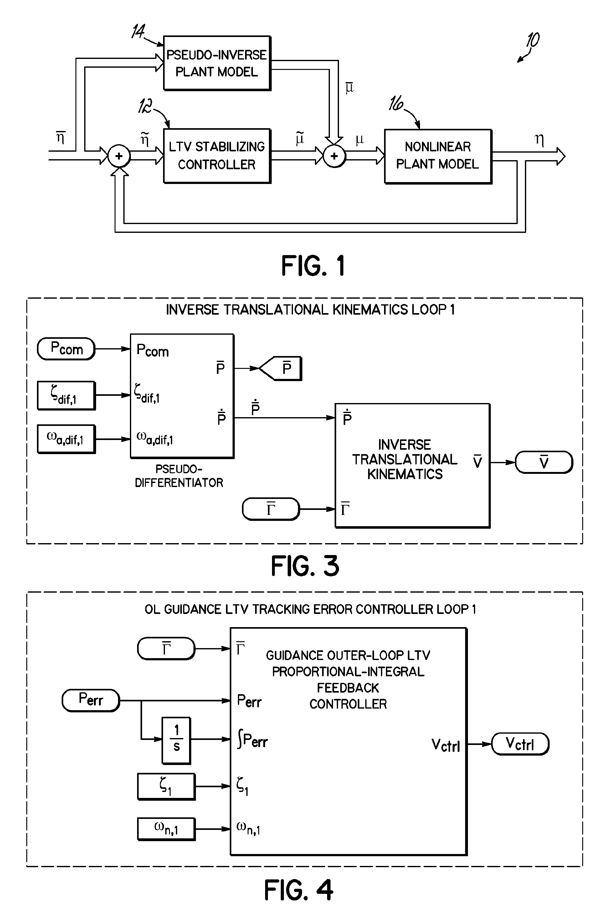 Trajectory tracking flight controller