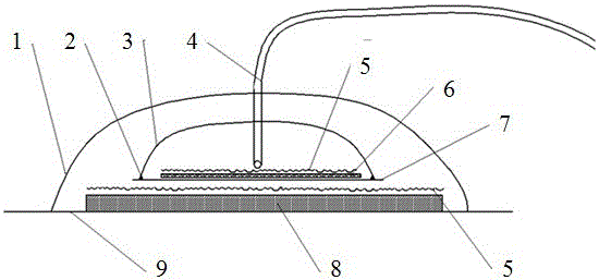 A flexible air extraction kit for composite material molding and its air extraction method