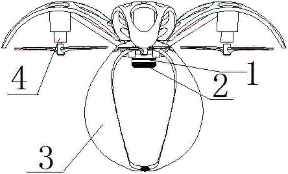 Portable foldable spherical unmanned aerial vehicle