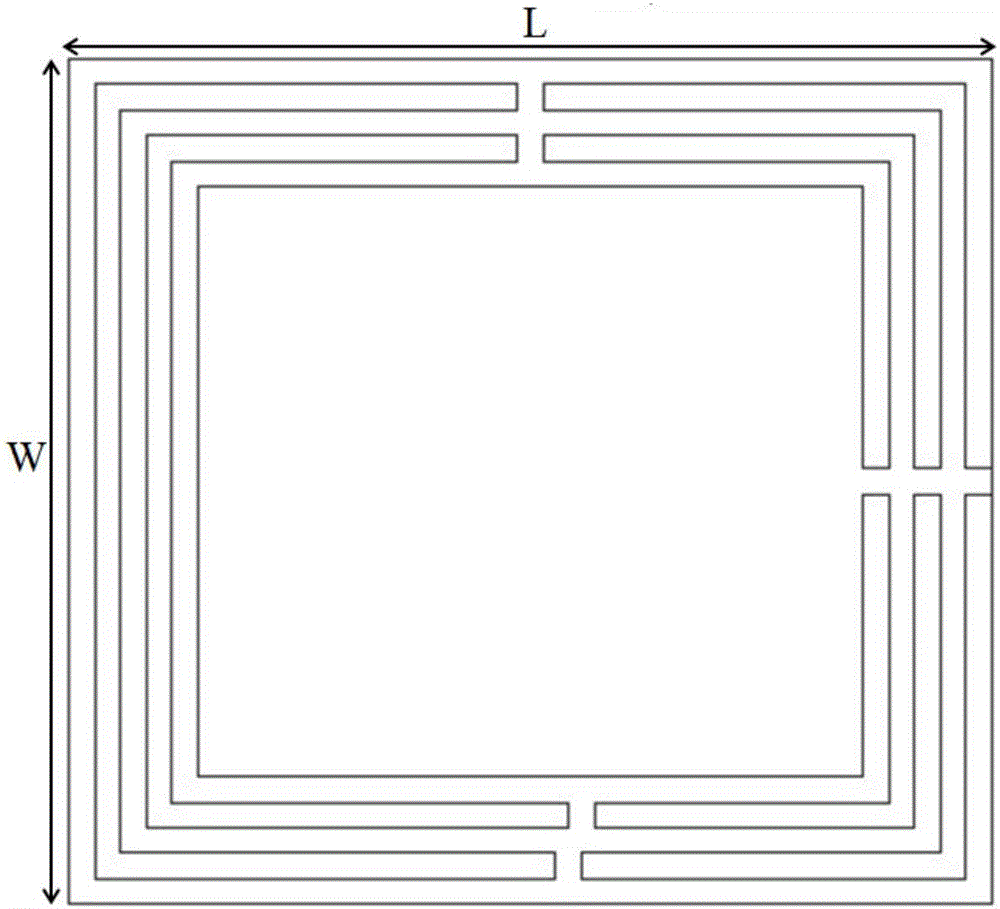 High-capacity and metal-insensitive double layer chip-free tag antenna