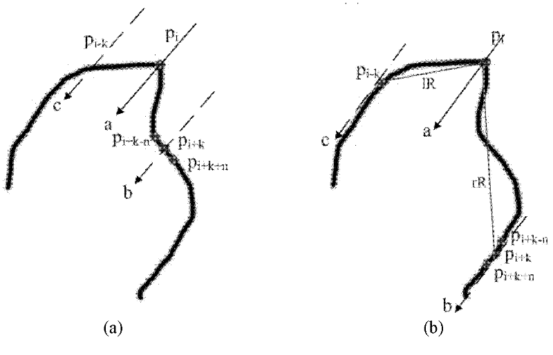 Contour-based local invariant region detection method