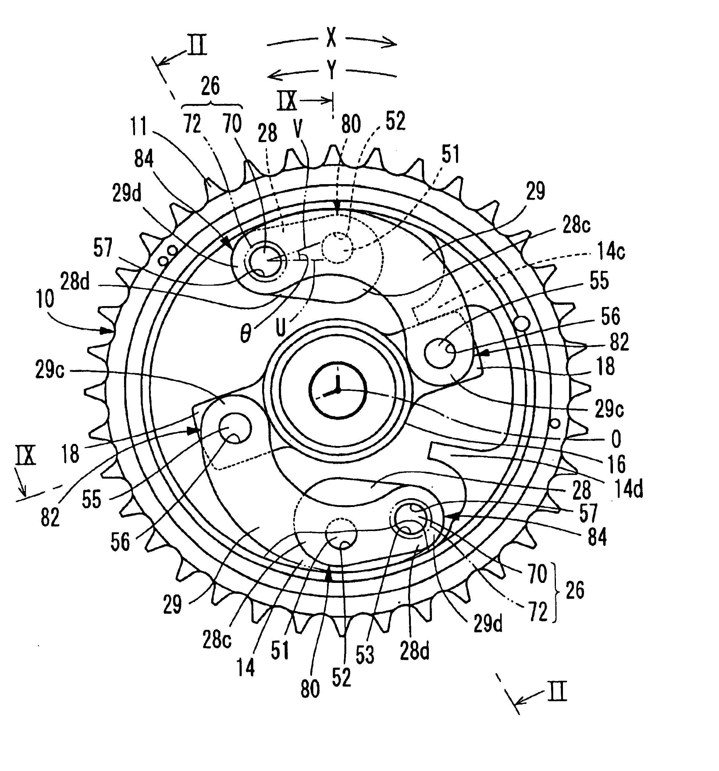 Variable valve timing controller