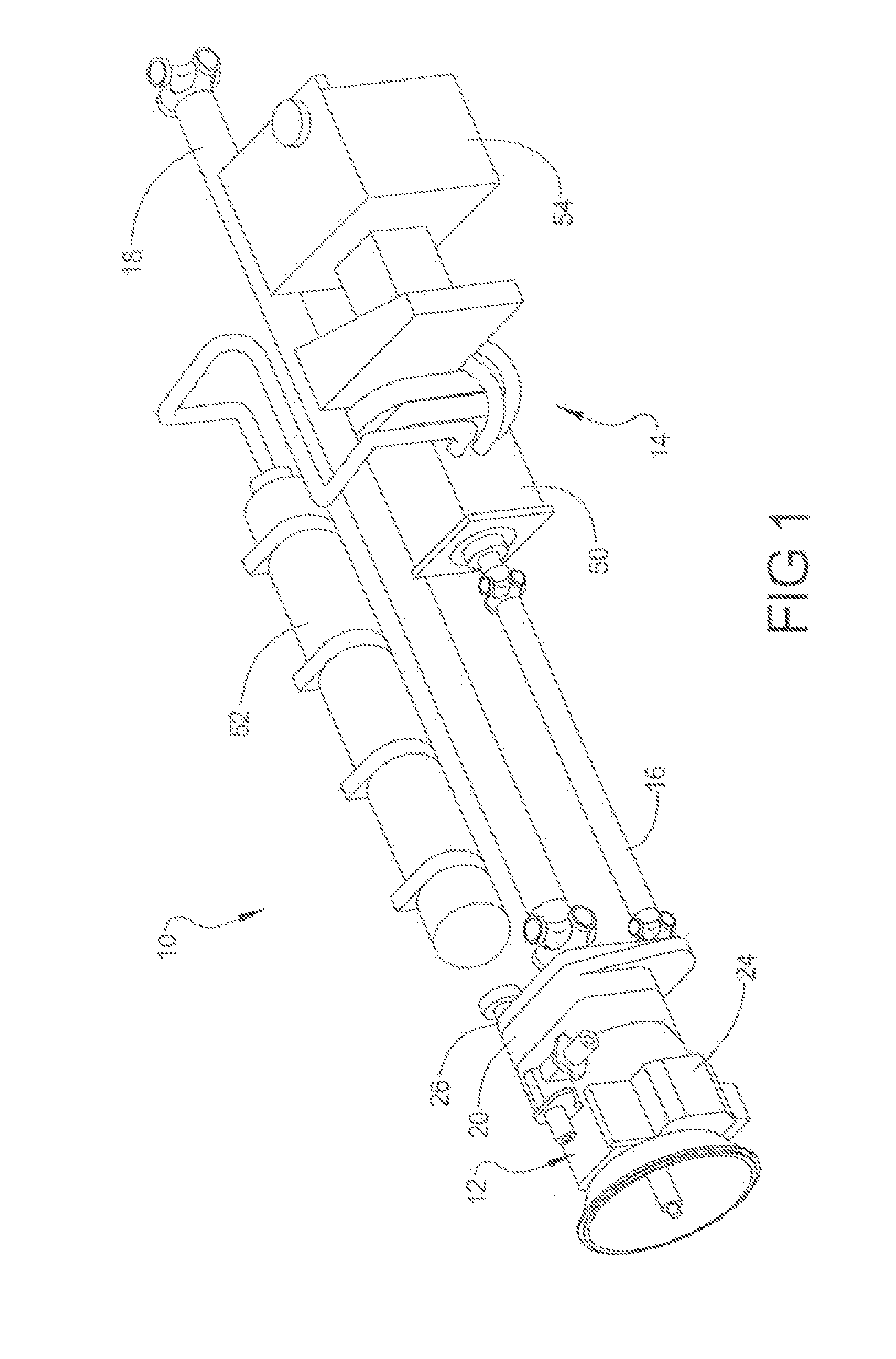 Adapter for Connecting a Countershaft Transmission with an Electric Hybrid System