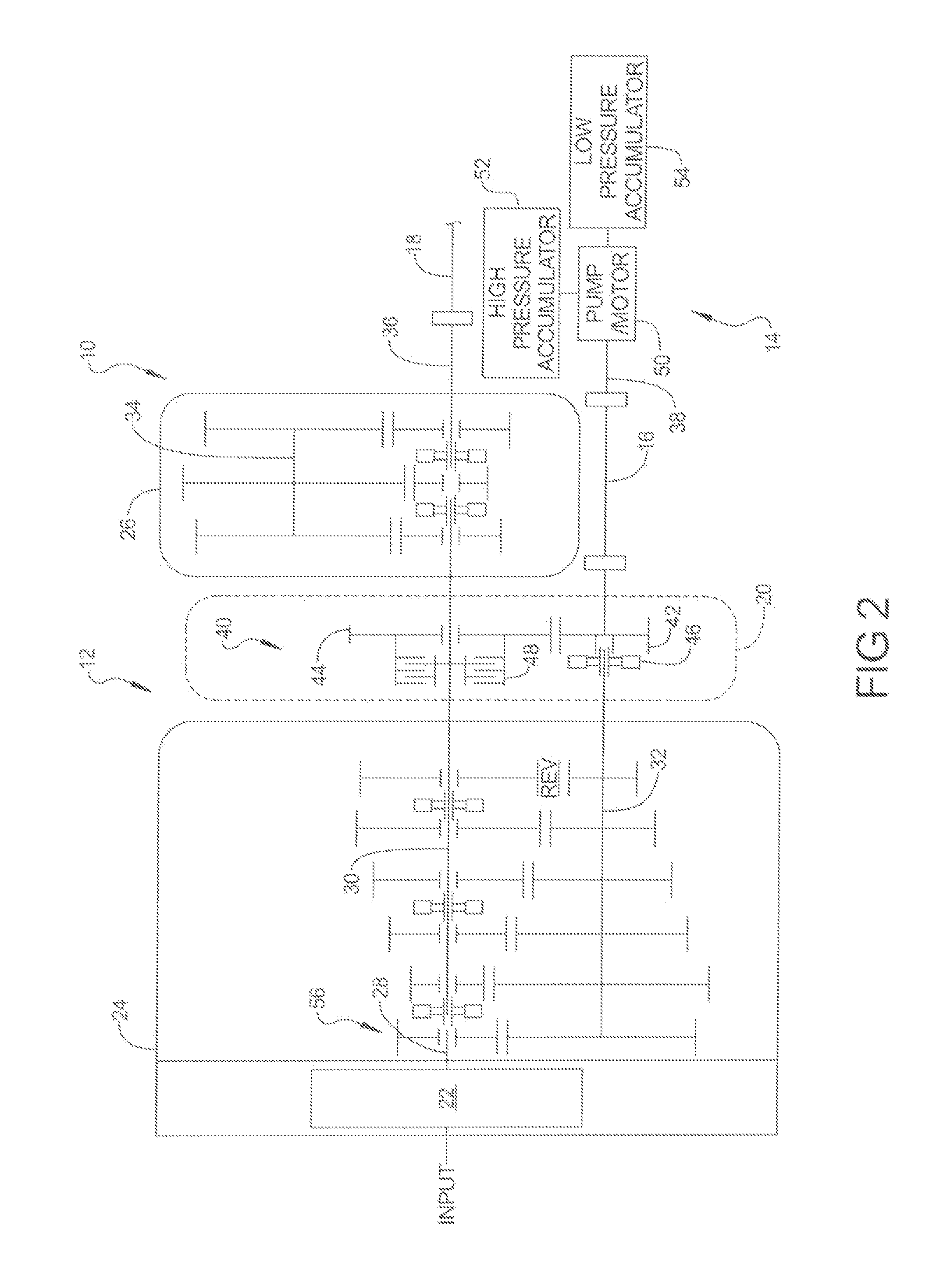 Adapter for Connecting a Countershaft Transmission with an Electric Hybrid System