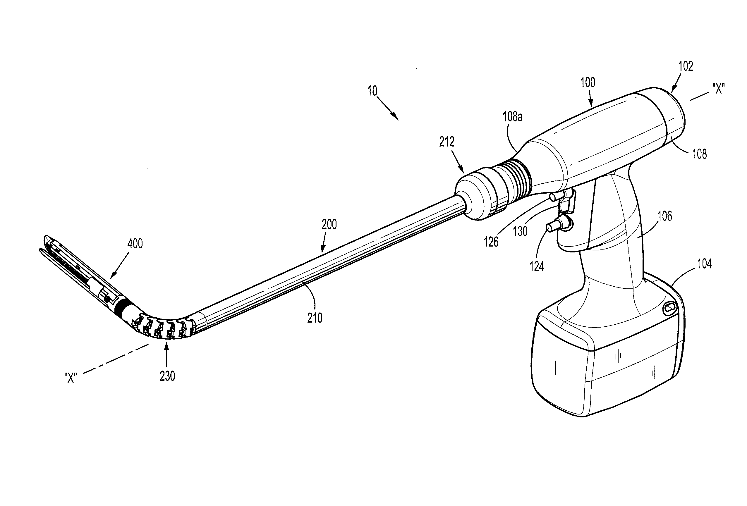 Apparatus for endoscopic procedures