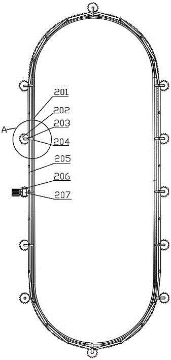 Double-channel vertical circulation type stereo garage