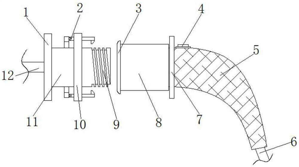 A new energy vehicle charging socket assembly