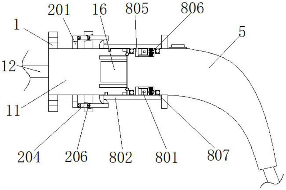 A new energy vehicle charging socket assembly