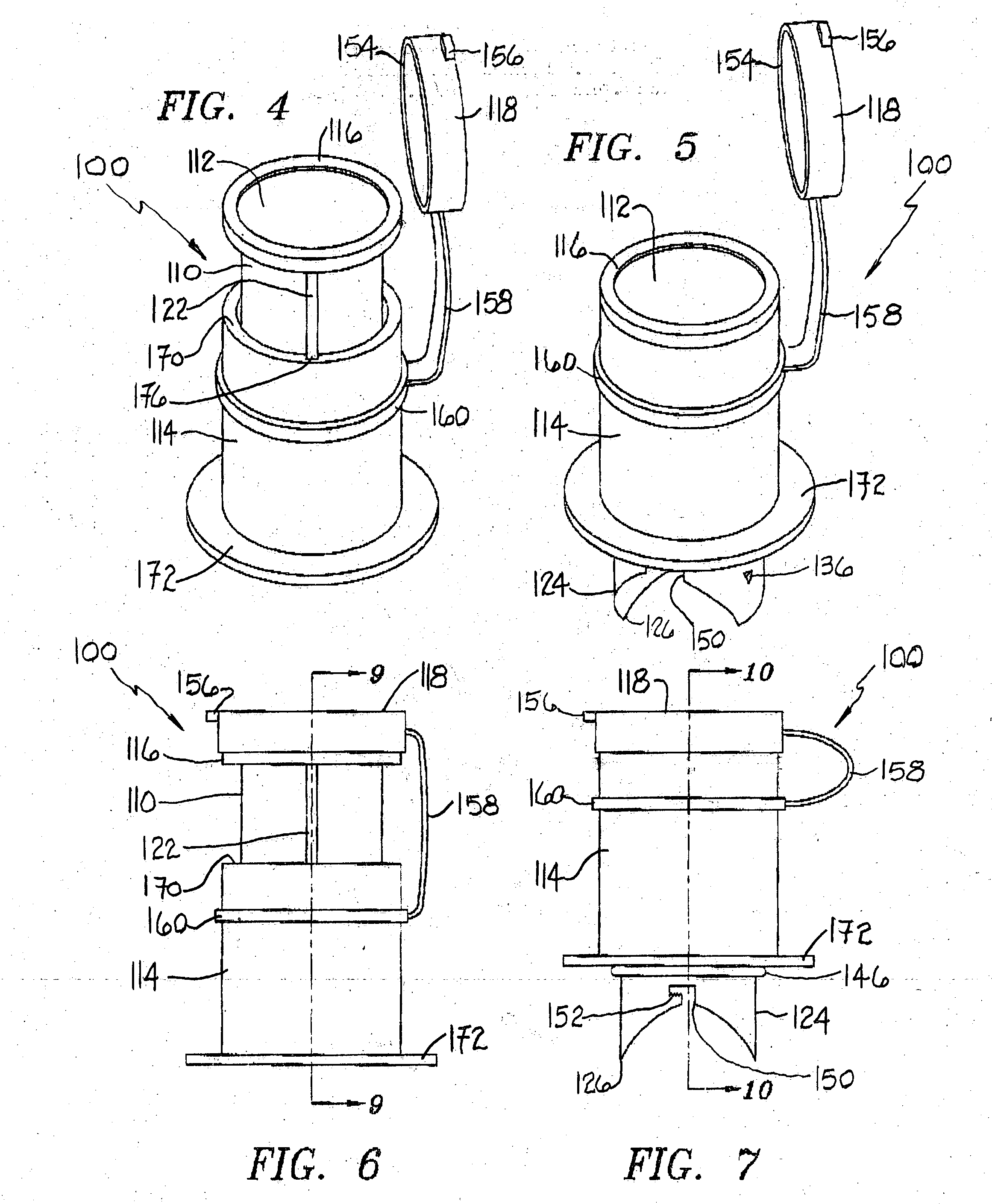 Pouring spout