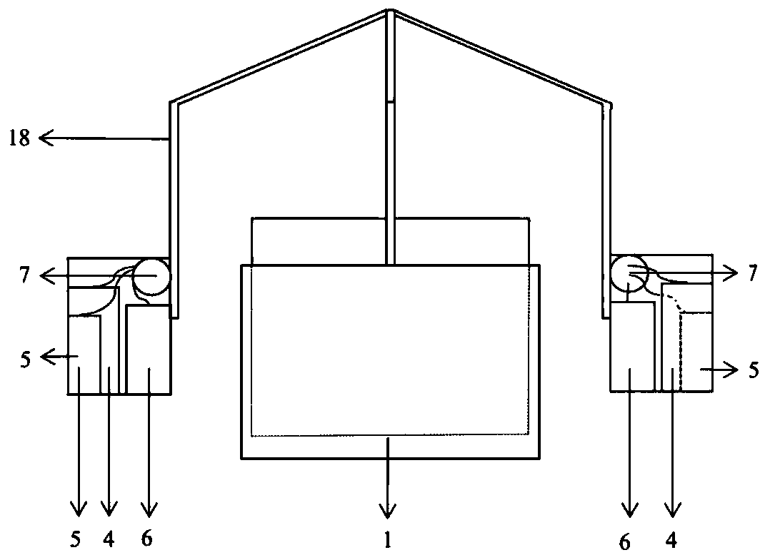 Visual underwater box type sampler and control method thereof